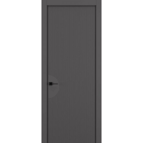 Дверь VERTICAL 06 Матовый Антрацит 2000*600 A2