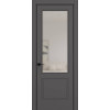 Дверь HARMONY 02V Матовый Антрацит Bronzo 2000*600 A2