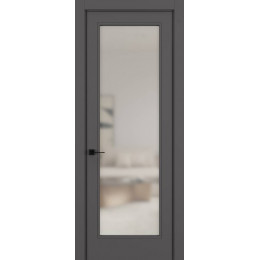 Дверь HARMONY 01V Матовый Антрацит Bronzo 2000*600 A2