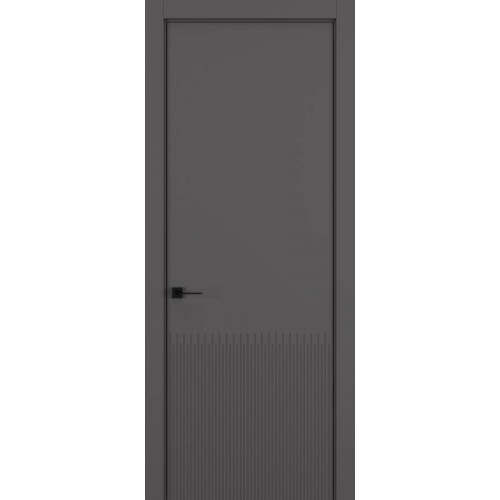 Дверь VERTICAL 05 Матовый Антрацит 2000*600 A2