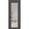Дверь GEOMETRY 01V Матовый Антрацит Bronzo 2000*600 A2