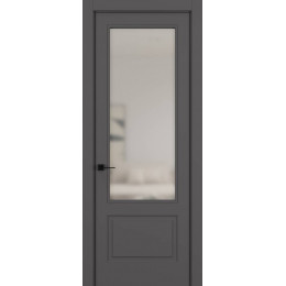 Дверь HARMONY 021V Матовый Антрацит Bronzo 2000*600 A2