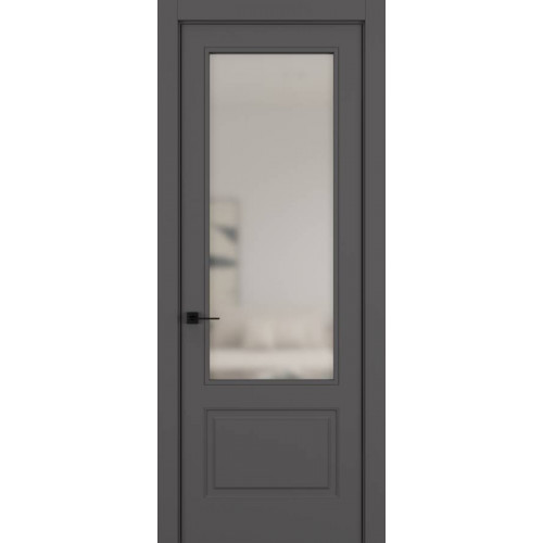 Дверь HARMONY 021V Матовый Антрацит Bronzo 2000*600 A2