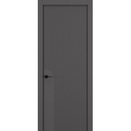 Дверь VERTICAL 02 Матовый Антрацит 2000*600 A2