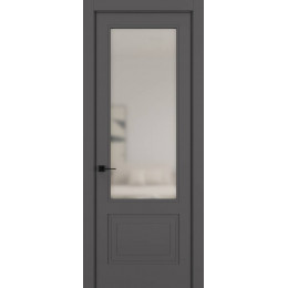 Дверь FREEDOM 021V Матовый Антрацит Bronzo 2000*600 A2