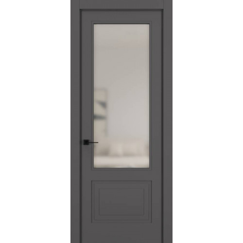Дверь FREEDOM 021V Матовый Антрацит Bronzo 2000*600 A2