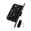 Замок MEDIANA POLARIS WC черный с ответной планкой MINIMAL XT B06102.50.93.640 