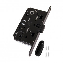 Замок MEDIANA POLARIS WC черный с ответной планкой MINIMAL XT B06102.50.93.640 