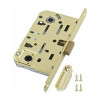 Замок MEDIANA POLARIS WC матовая латунь с ответной планкой MINIMAL XT B06102.50.23.640 