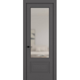 Дверь ELEGANT 021V Матовый Антрацит Bronzo 2000*600 A2