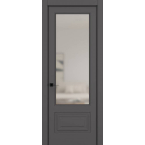 Дверь ELEGANT 021V Матовый Антрацит Bronzo 2000*600 A2