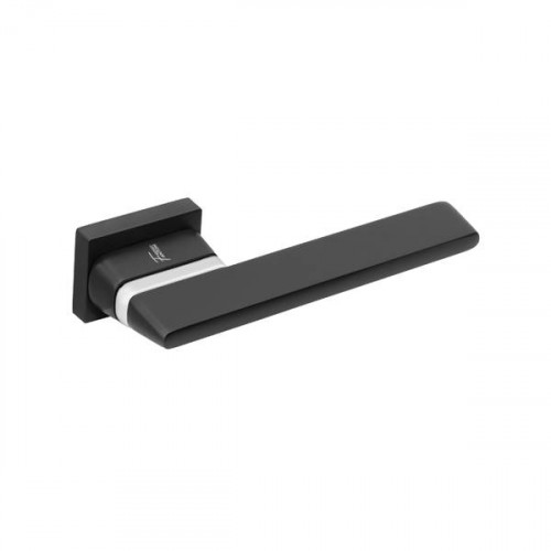 Fantom Дверная ручка Джулия, мат. черный/хром блест. 