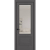 Дверь ELEGANT 02V Матовый Антрацит Bronzo 2000*600 A2